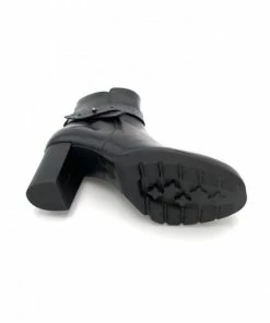 Bottine à Plateau En Cuir Noir | Petite Taille Femme | Ellen Kassel Noir -Women Calvin Klein Clothing popular shop p 5259 cuir noir ellen kassel 4