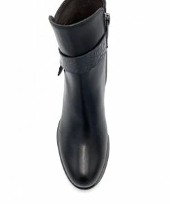 Bottine à Plateau En Cuir Noir | Petite Taille Femme | Ellen Kassel Noir -Women Calvin Klein Clothing popular shop p 5259 cuir noir ellen kassel 5