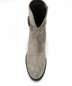 Bottine à Talon En Velours Cuir Taupe | Petite Taille Femme | Ellen Kassel Taupe -Women Calvin Klein Clothing popular shop p 5265 velours cuir taupe ellen kassel 4
