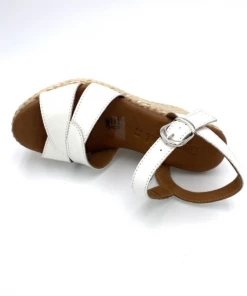 Sandale Haute En Cuir Vernis Blanc |Petite Taille Femme | Ellen Kassel Blanc -Women Calvin Klein Clothing popular shop r 3550 cuir vernis blanc ellen kassel 4