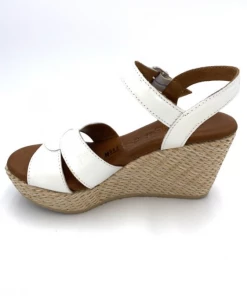 Sandale Haute En Cuir Vernis Blanc |Petite Taille Femme | Ellen Kassel Blanc -Women Calvin Klein Clothing popular shop r 3550 cuir vernis blanc ellen kassel 5