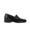 Mocassin Confort En Vernis Velours Cuir Noir | Petite Pointure Femme | Semler Noir