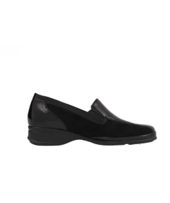 Mocassin Confort En Vernis Velours Cuir Noir | Petite Pointure Femme | Semler Noir -Women Calvin Klein Clothing popular shop ria r1145 vernis velours cuir semler 2