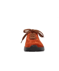 Sneakers En Velours Orange Confortable | Petite Pointure Femme | Semler Orange -Women Calvin Klein Clothing popular shop siggi 6035 velours orange semler 3